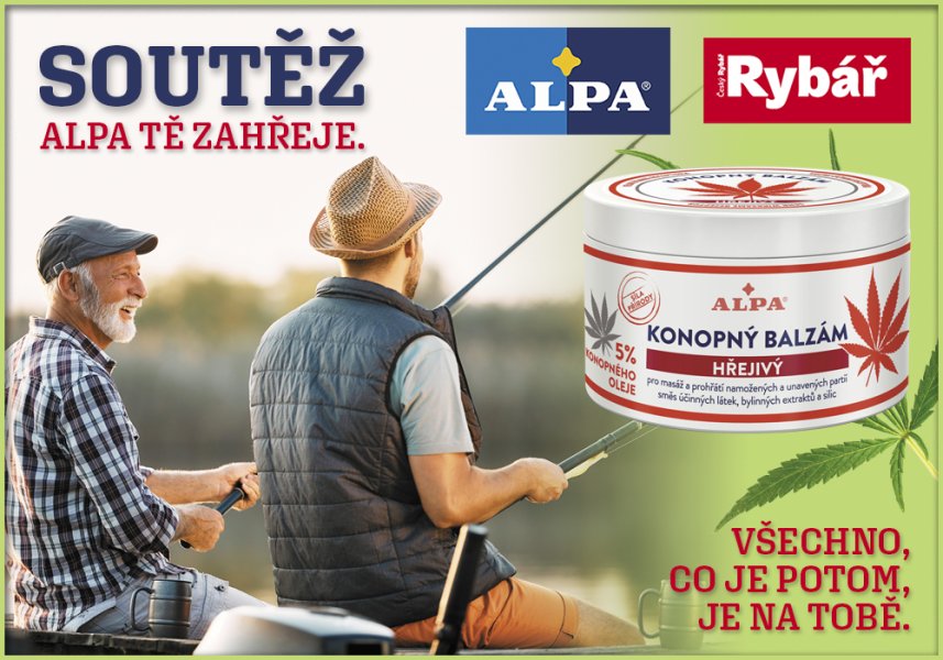 Novinky - SOUTĚŽTE S&nbsp;ČESKÝM RYBÁŘEM A&nbsp;ALPOU 